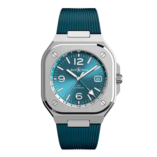 Bell & Ross BR 05 GMT Sky Blue BR05G-PB-ST/SRB