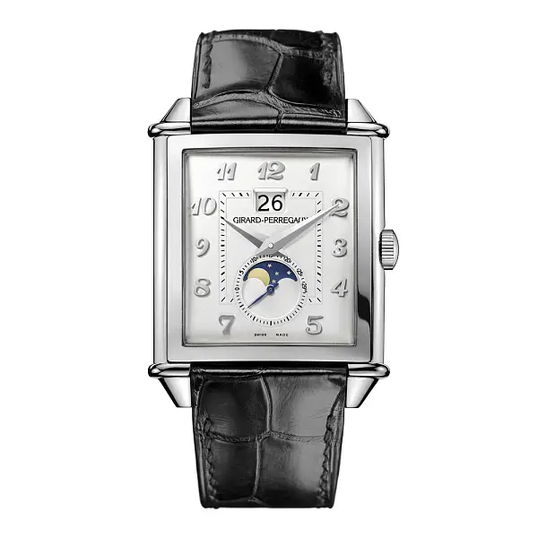 Винтаж 1945 XXL Большая дата и фазы Луны 25882-11-121-BB6B