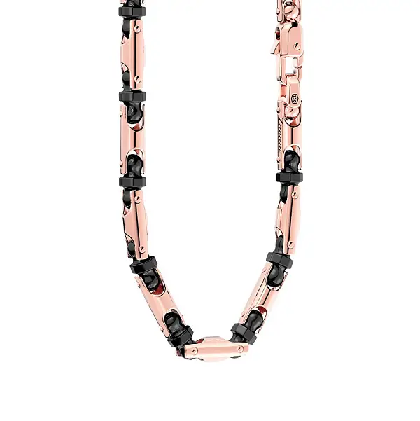 Золотое ожерелье Zancan Ceramikgold KC071R-N-60