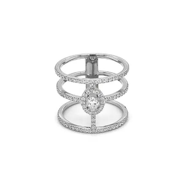 Золотое кольцо с бриллиантами