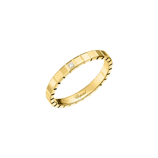 Золотое кольцо Chopard Ice Cube 827702-0238