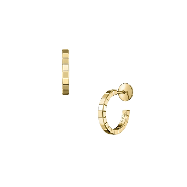 Золотые серьги Chopard Ice Cube 837702-0006