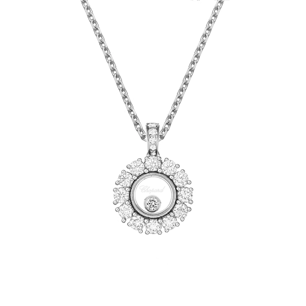 Золотое колье Chopard Happy Diamonds 79A609-1001