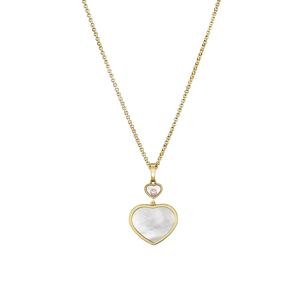 Золотой кулон Chopard Счастливые сердца 797482-0301