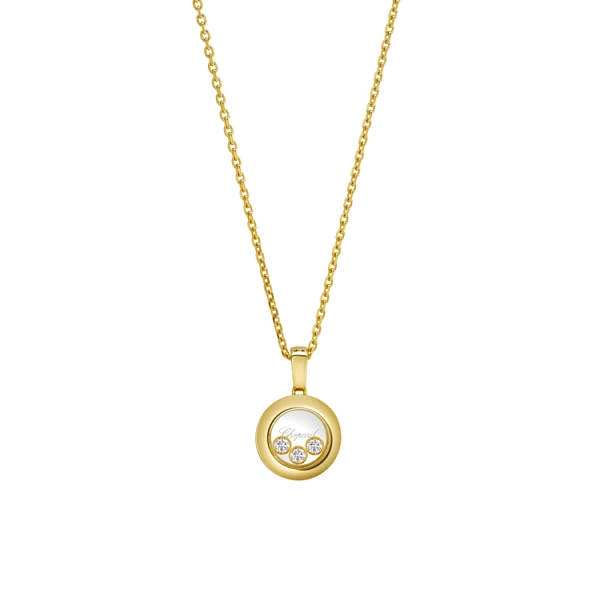 Золотой кулон Chopard Happy Diamonds 79A018-0001