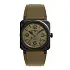 Bell & Ross New BR 03 Military Ceramic BR03A-MIL-CE/SRB