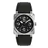 Bell & Ross New BR-03 Black Steel BR03A-BL-ST/SRB