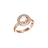 Золотое кольцо Chopard Happy Diamonds 82A018-5216