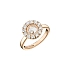 Золотое кольцо Chopard Happy Diamonds 82A609-5110