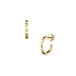 Золотые серьги Chopard Ice Cube 837702-0006