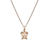 Золотое колье Chopard Happy Diamonds Turtle 79A187-5001
