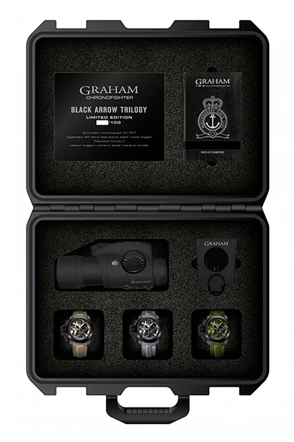 Набор стрел Graham Chronofighter Oversize Black