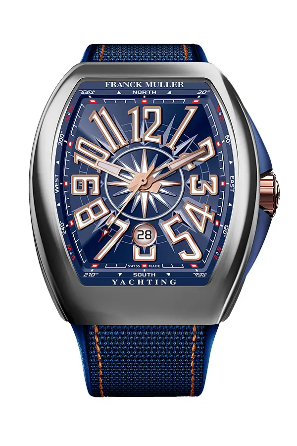 Franck Muller Vanguard Yachting V 45 SC DT YACHT STG (BL)