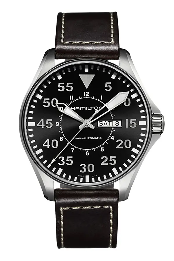 Hamilton Khaki Aviation Day Date Automatic H64715535