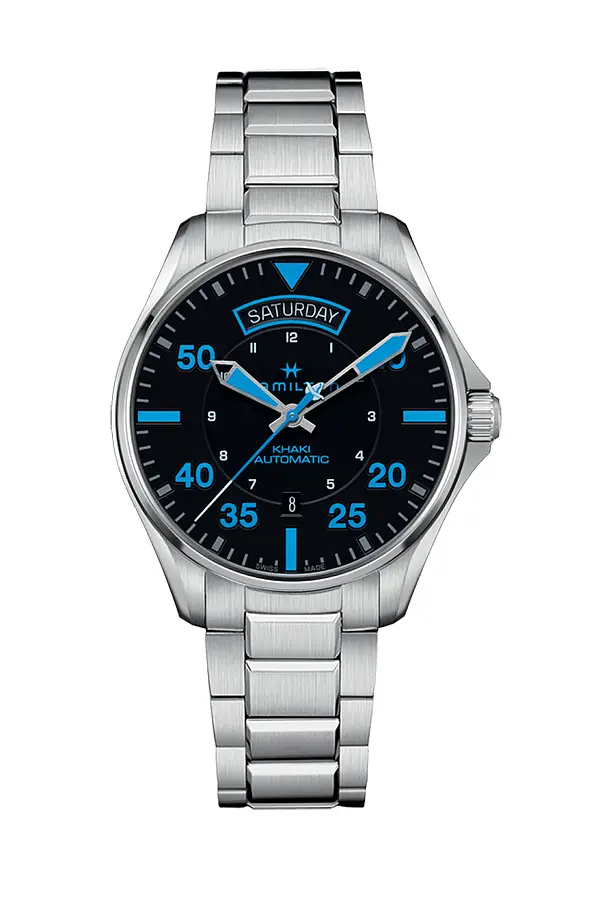 Hamilton Khaki Aviation Pilot Day-Date Air Zermatt Auto H64625131