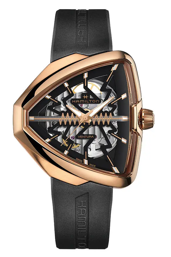 Hamilton Elvis80 Skeleton Car H24525331