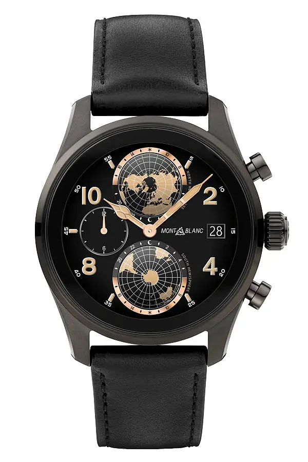 Montblanc Summit 3 Smartwatch - черный титан 129267
