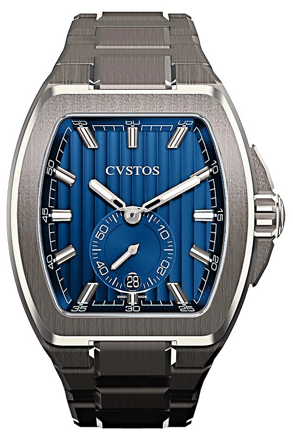 CVSTOS Metropolitan PS титановый / синий