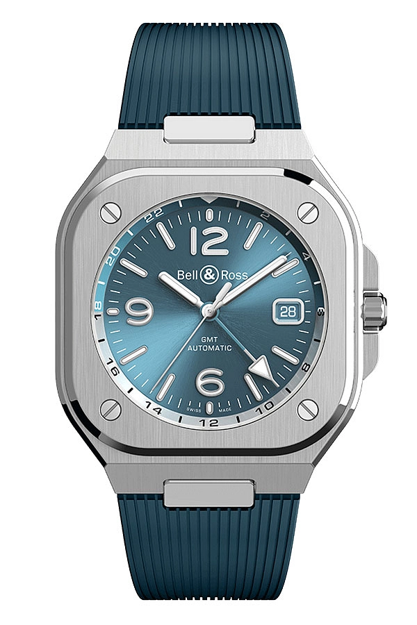 Bell & Ross BR 05 GMT Sky Blue BR05G-PB-ST/SRB