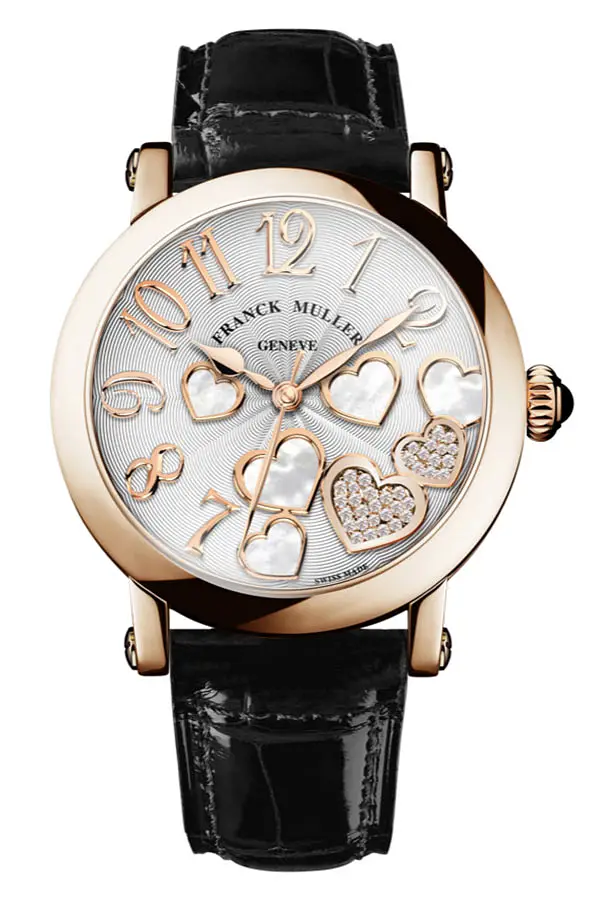 Franck Muller Круглое сердце 8032 QZ HEART REL 2CO CD (5N)