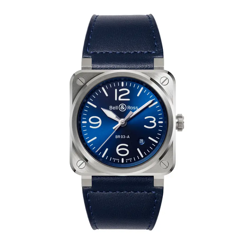 Bell & Ross BR 03 Blue Steel BR03A-BLU-ST/SCA