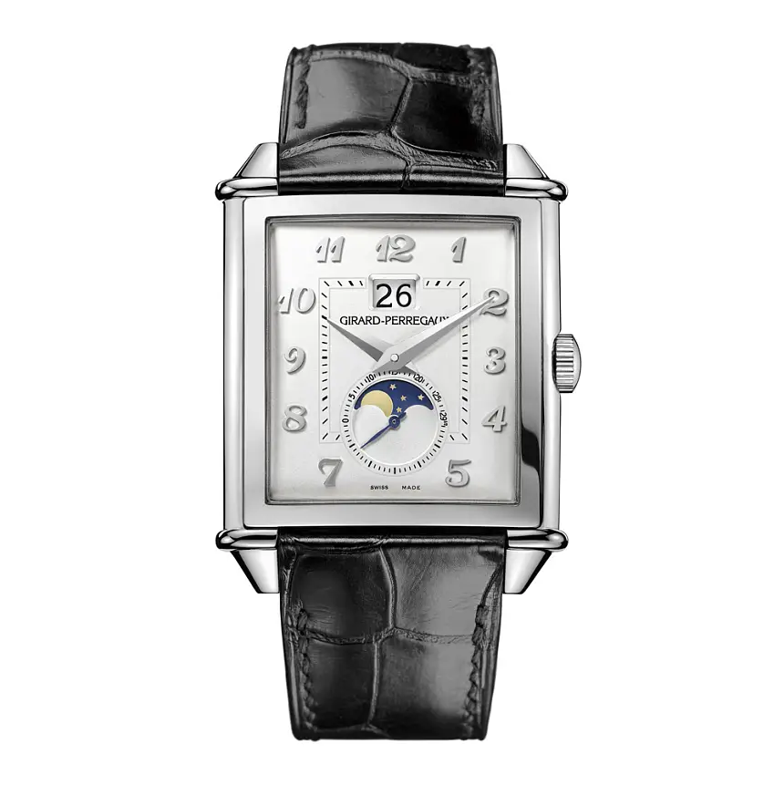 Винтаж 1945 XXL Большая дата и фазы Луны 25882-11-121-BB6B