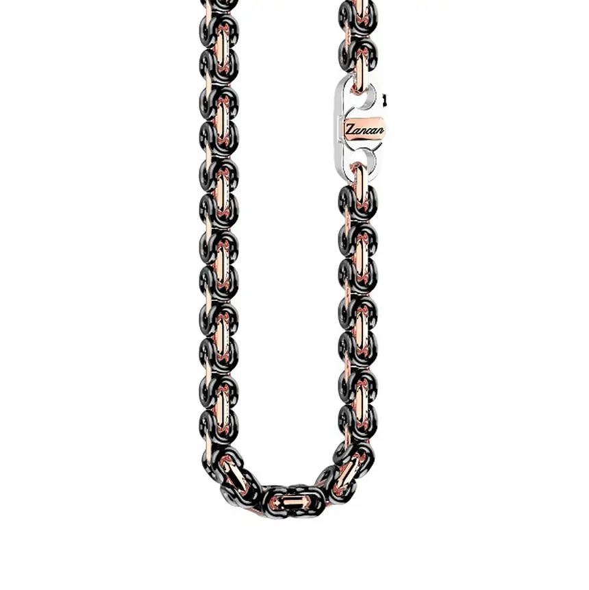 Золотое ожерелье Zancan Ceramikgold KC074R-N-60