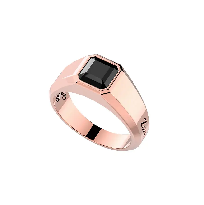 Золотое кольцо Zancan Couture Sapphire UA022R