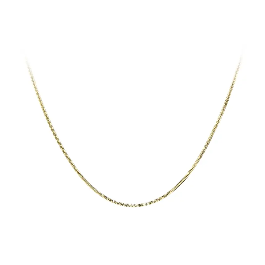 Золотая цепочка «Змейка»