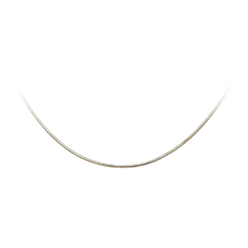 Золотая цепочка «змейка»