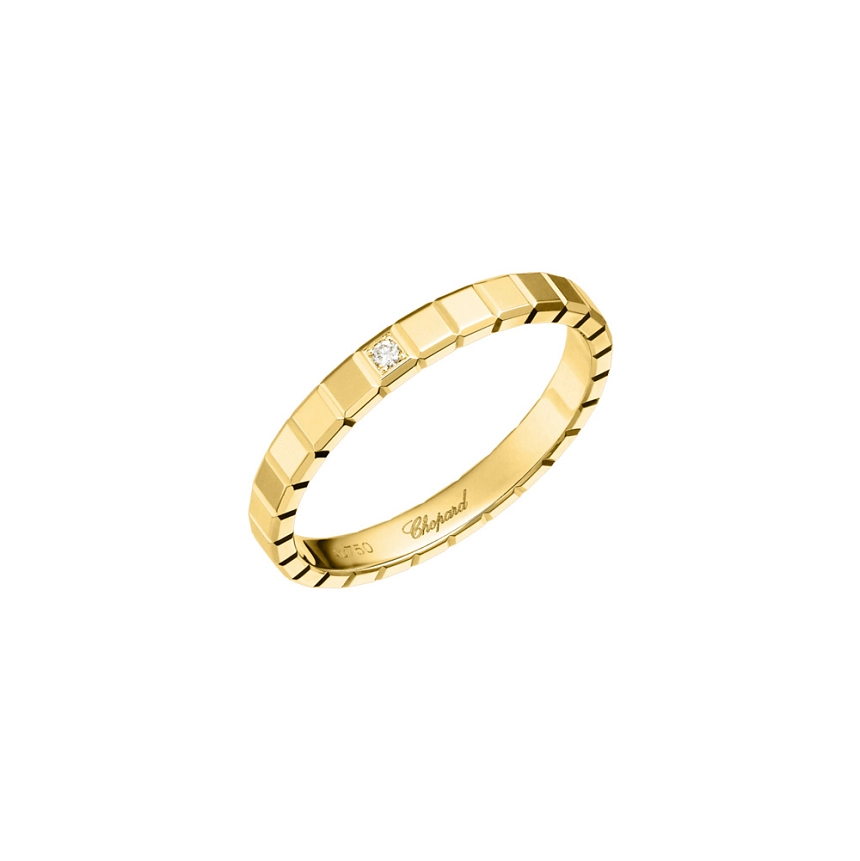 Золотое кольцо Chopard Ice Cube 827702-0238