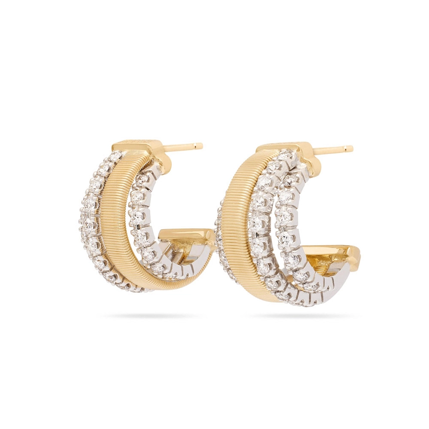 Золотые серьги Marco Bicego Masai OG B2 YW M5