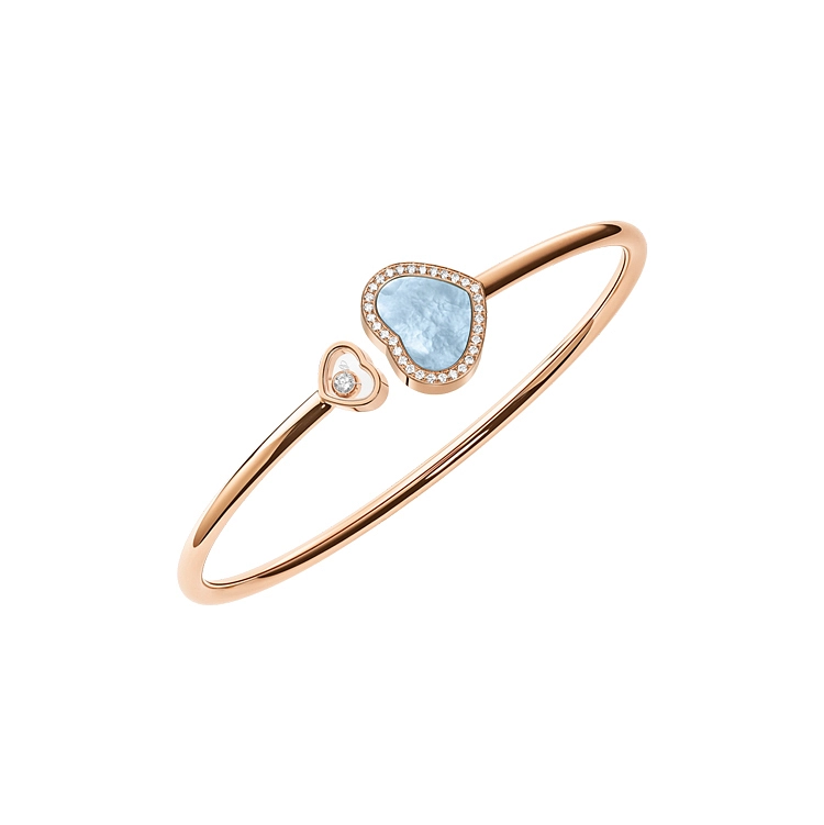 Золотой браслет Chopard Happy Hearts 85A074-5343
