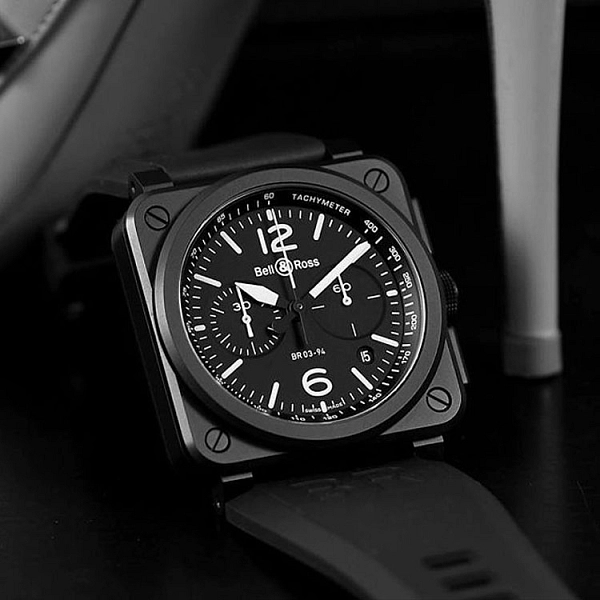Bell & Ross Black Matte BR0394-BL-CE