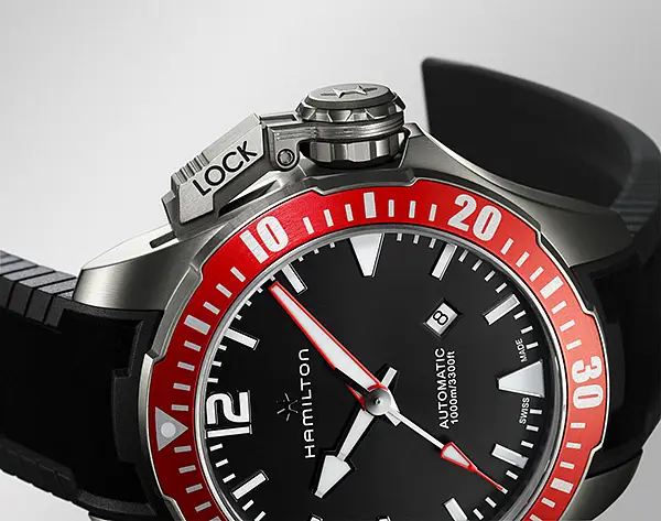 Hamilton Khaki Navy Frogman Titanium Automatic H77805335
