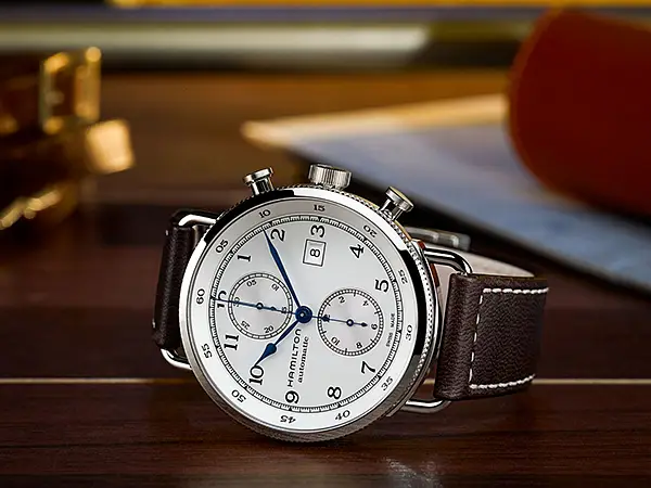 Hamilton Khaki Navy Pioneer Auto Chrono H77706553