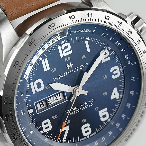Hamilton Khaki Aviation X-Wind Day Date Car H77765541