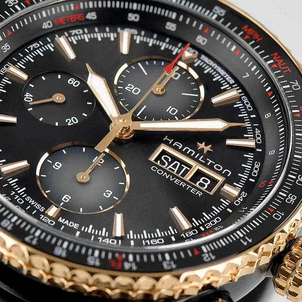 Hamilton Khaki Aviation Converter Auto Chrono H76736730