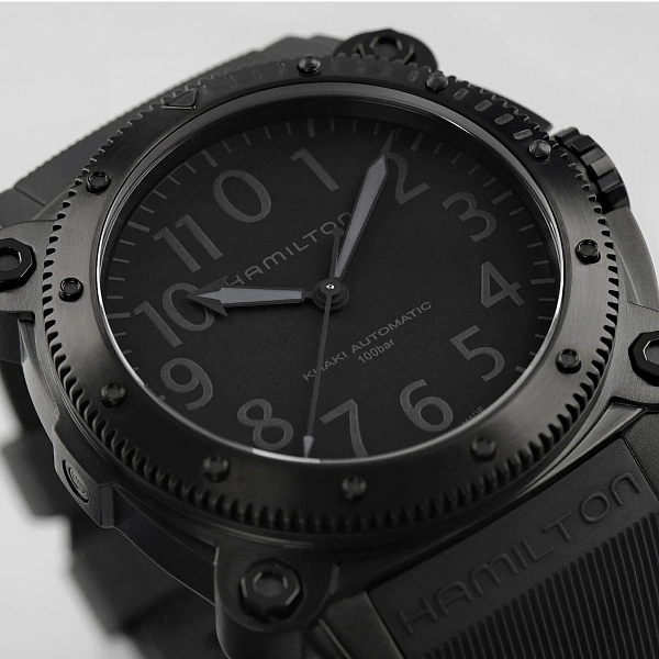 Hamilton Khaki Navz BeLOWZERO Auto Titanium H78505330