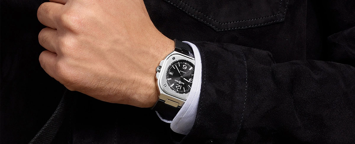 Bell & Ross BR 05 Black Steel BR05A-BL-ST/SRB