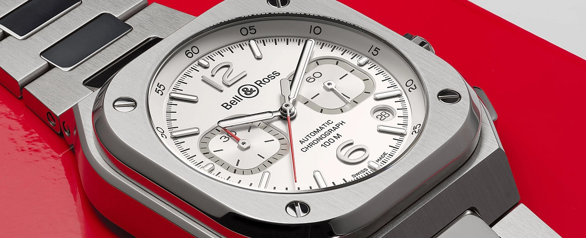 Bell & Ross BR 05 Chrono White Hawk BR05C-SI-ST/SST