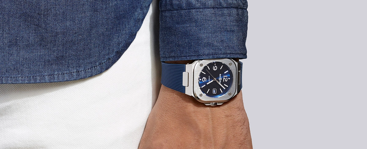 Bell & Ross BR05 Blue Steel BR05A-BLU-ST/SRB