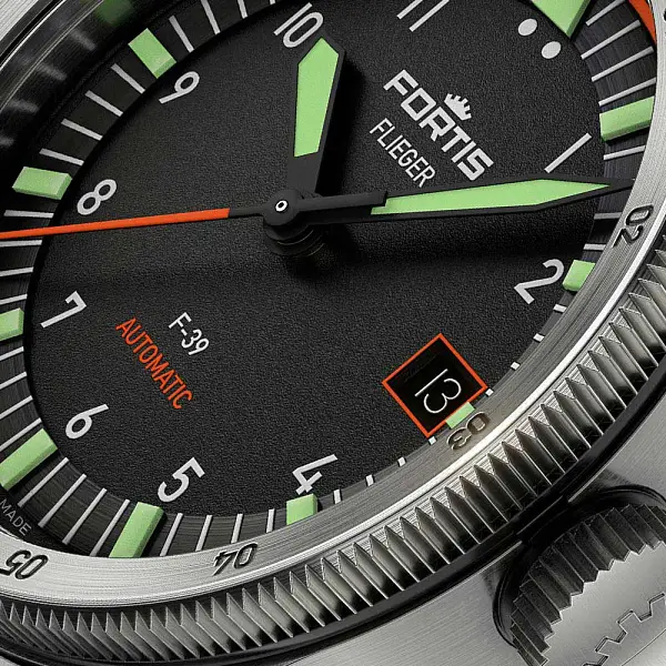 Fortis Flieger F-39 Automatic на ремешке Aviator F4220006