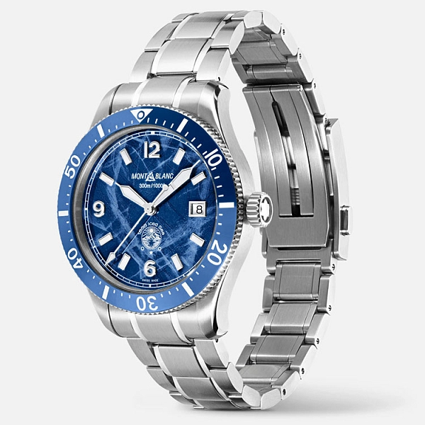 Montblanc 1858 Iced Sea Automatic Date 129369
