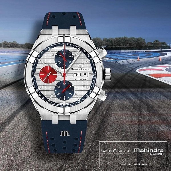 Maurice Lacroix Auto Chrono Special Edition Mahindra Racing AI6038-SS001-133-4