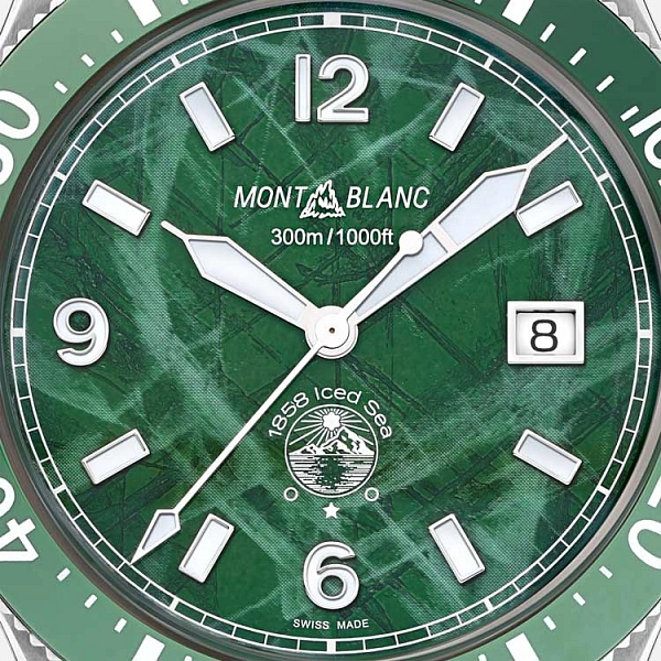 Montblanc 1858 Iced Sea Automatic Date 129373