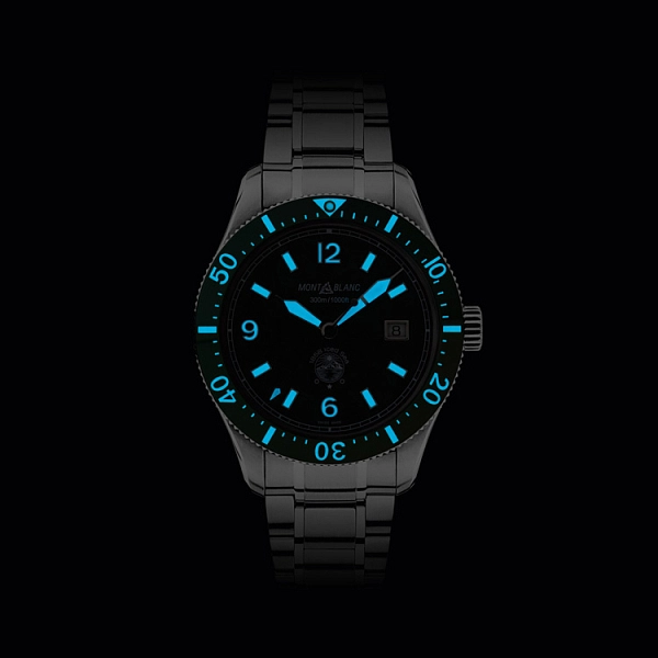 Montblanc 1858 Iced Sea Automatic Date 129373