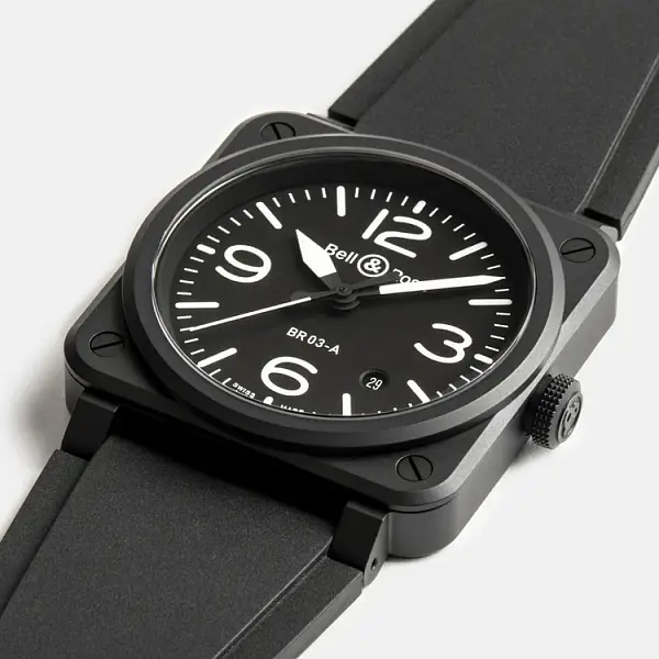 Bell & Ross BR 03 Black Matte BR03A-BL-CE/SRB