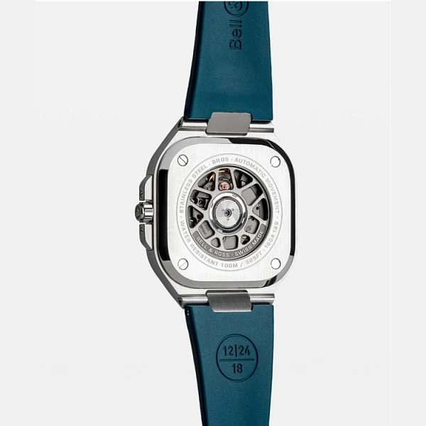Bell & Ross BR 05 GMT Sky Blue BR05G-PB-ST/SRB