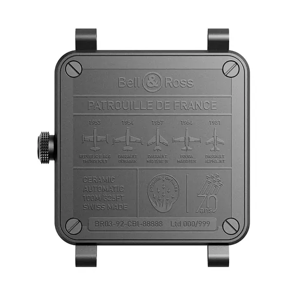 Bell & Ross BR 03-92 Patrouille de France 70th Anniversary BR0392-PAF7-CE/SCA